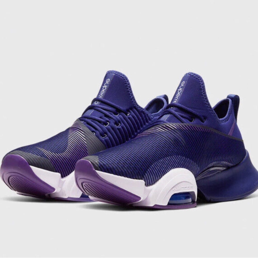 Nike Women SuperRep Purple Barely Grape HIIT sneaker 7 US